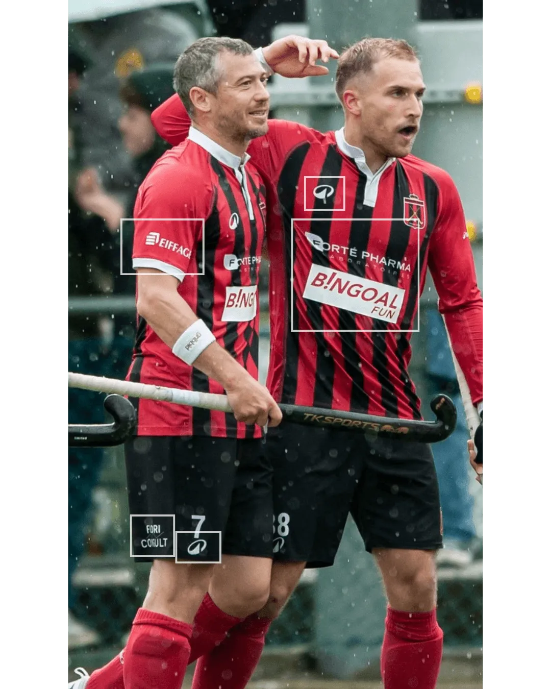 Jersey sponsor placement