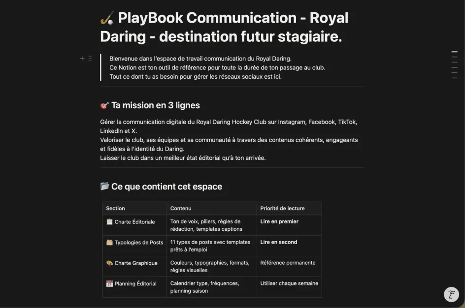 Notion PlayBook