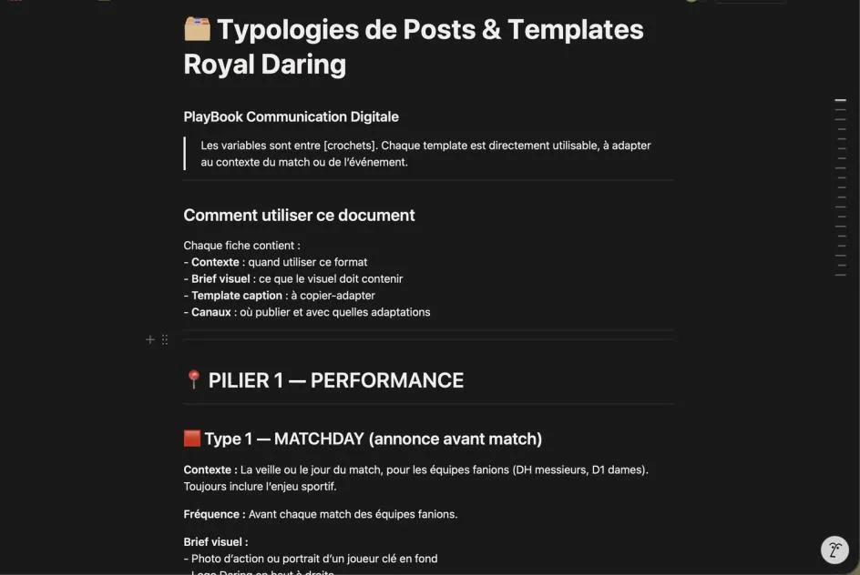 Post typology