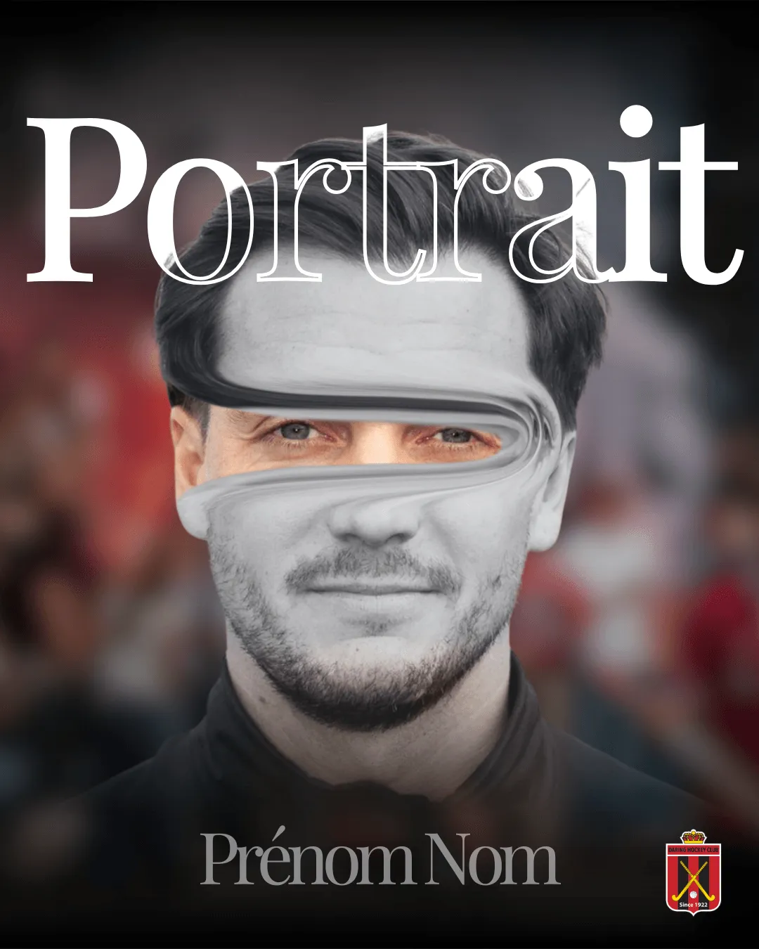Player portrait template